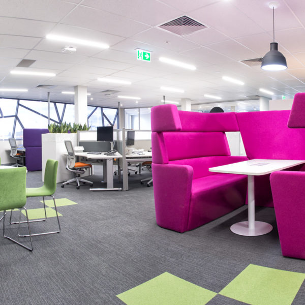 Range of work settings for flexible working styles