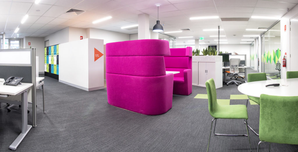 activity based working office fitout