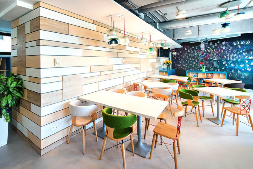 funky breakout spaces