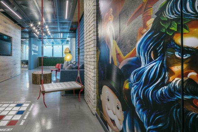 funky breakout spaces